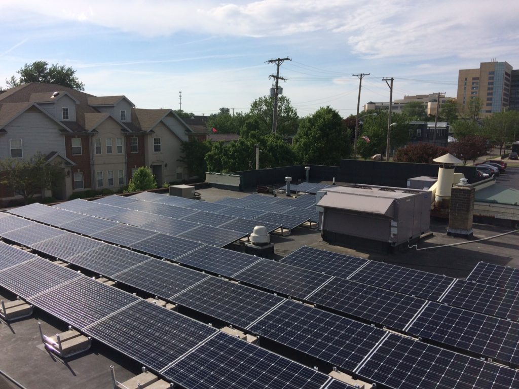 Icon Solar's installation at Flanagan's Pub in Dayton, Ohio