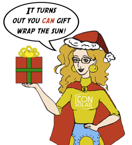 It turns out you can gift wrap the sun